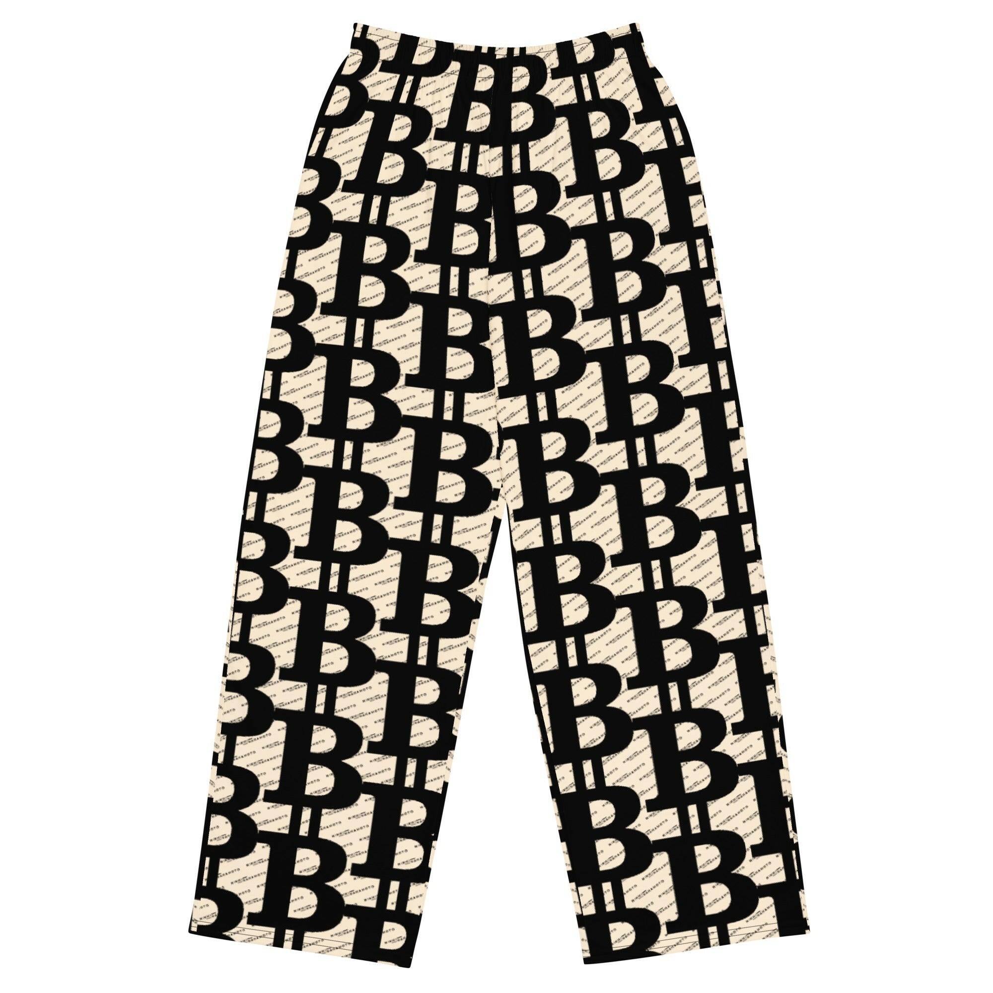 THE B / Wide Leg Pants  The Orange Habit | Bitcoin Clothing & Apparel.