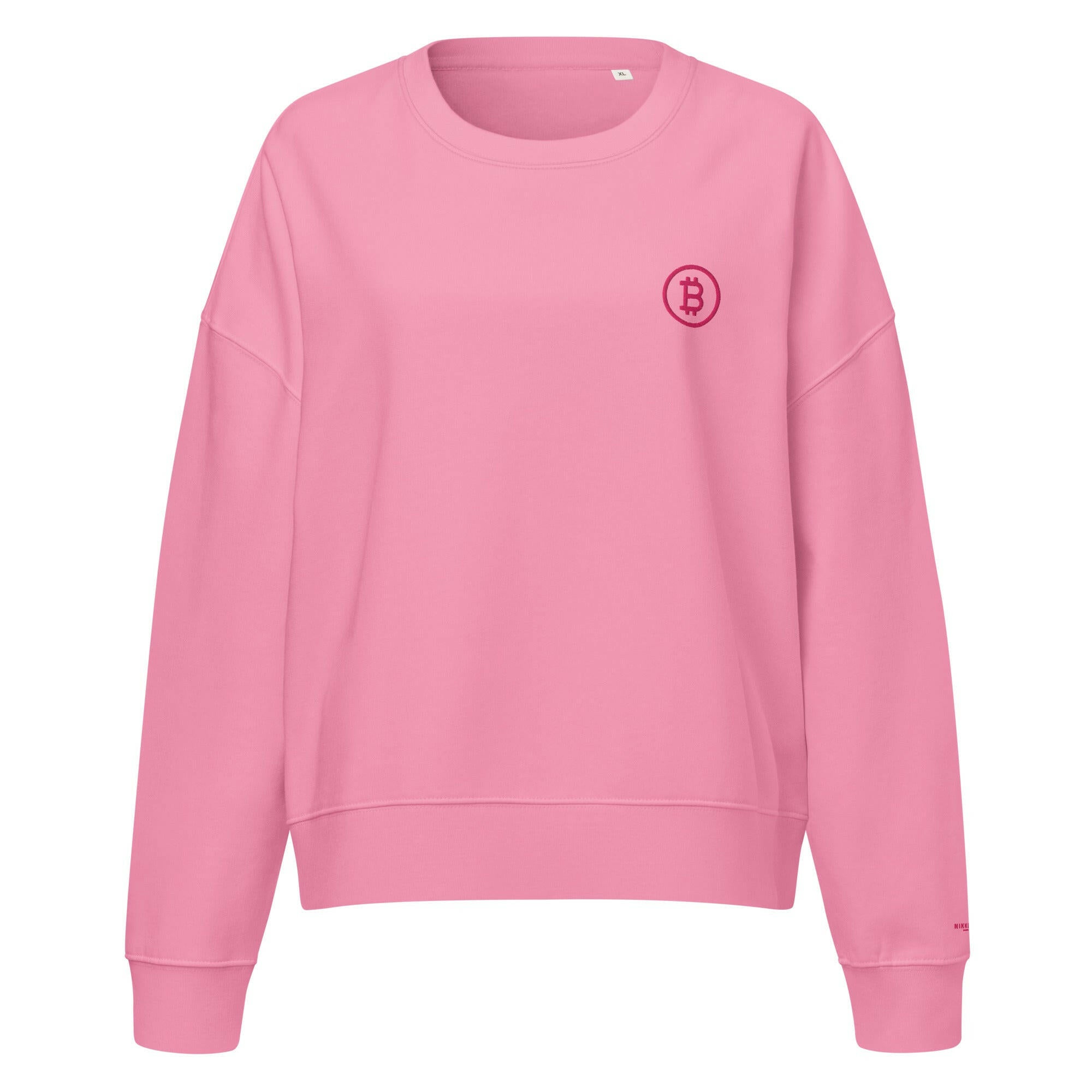 Branded / Women's Organic Sweatshirt  The Orange Habit | Bitcoin Clothing & Apparel.