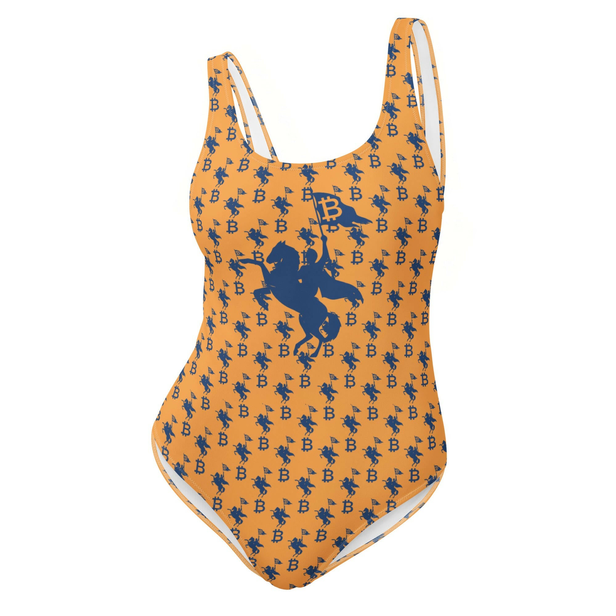 Soft Revolution / One-Piece Swimsuit  The Orange Habit | Bitcoin Clothing & Apparel.