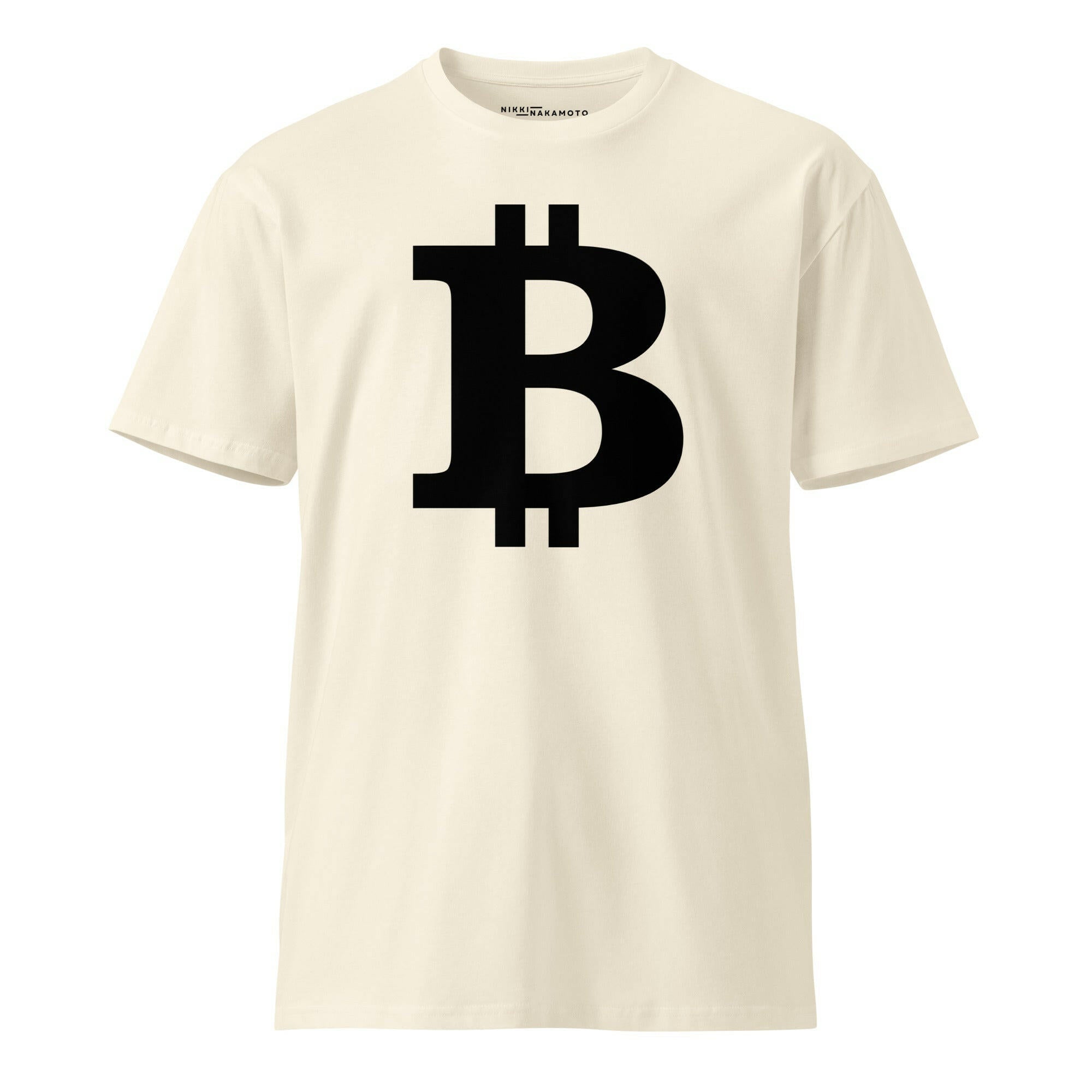 THE B / Premium T-shirt  The Orange Habit | Bitcoin Clothing & Apparel.