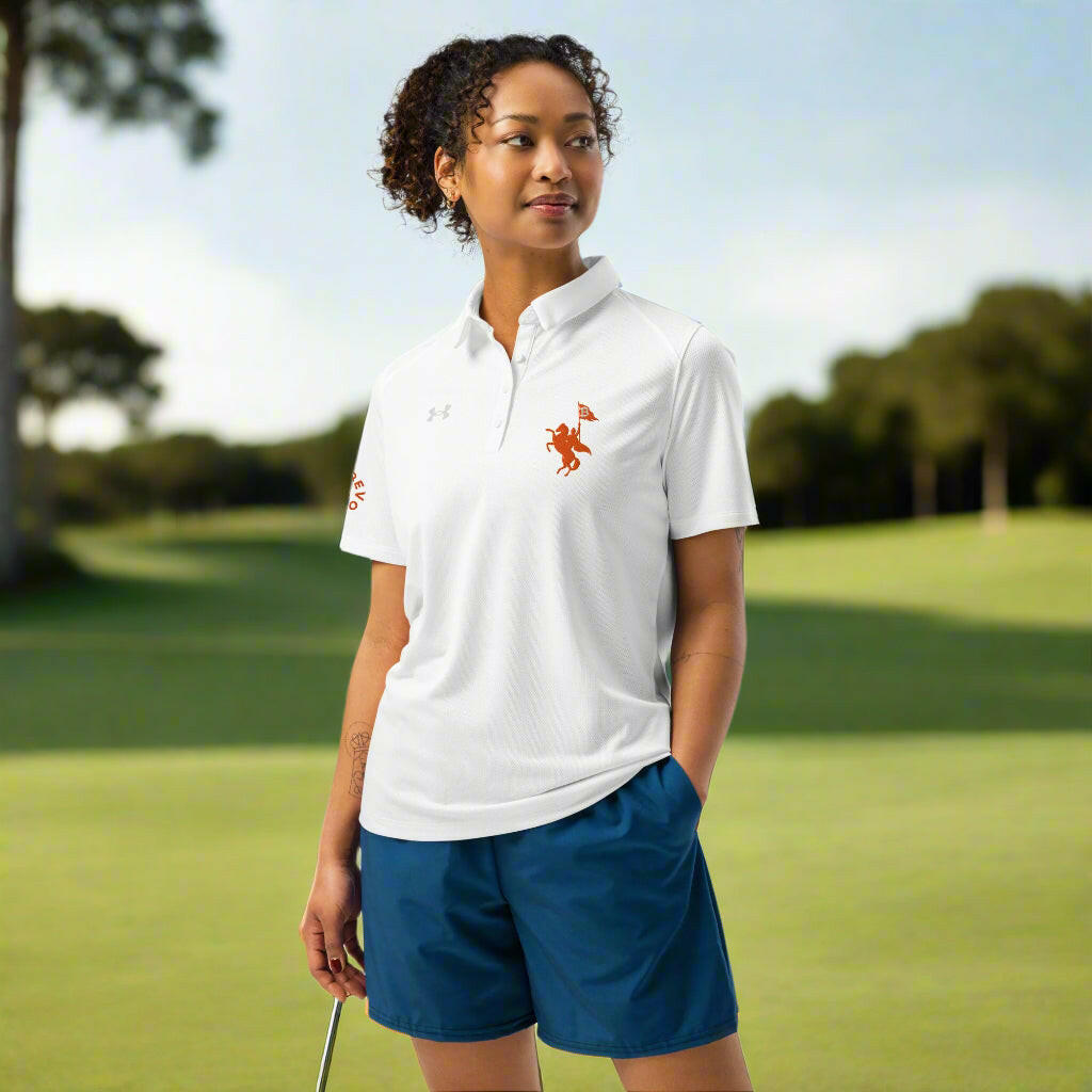 Soft Revolution / Under Armour® Womens Polo  The Orange Habit | Bitcoin Clothing & Apparel.
