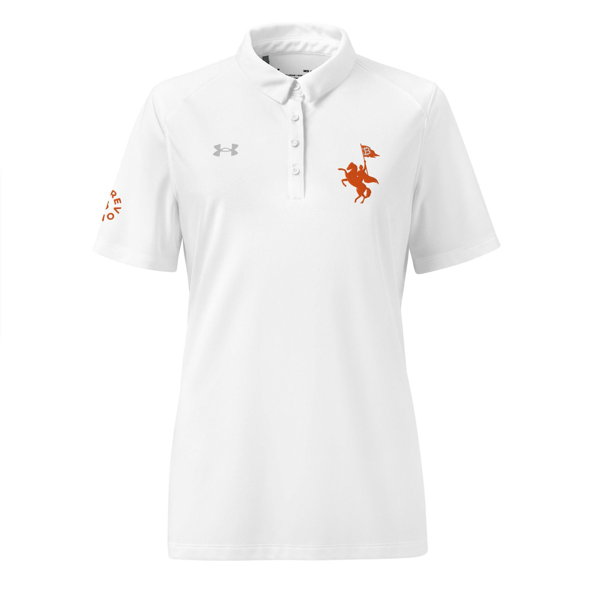 Soft Revolution / Under Armour® Womens Polo  The Orange Habit | Bitcoin Clothing & Apparel.