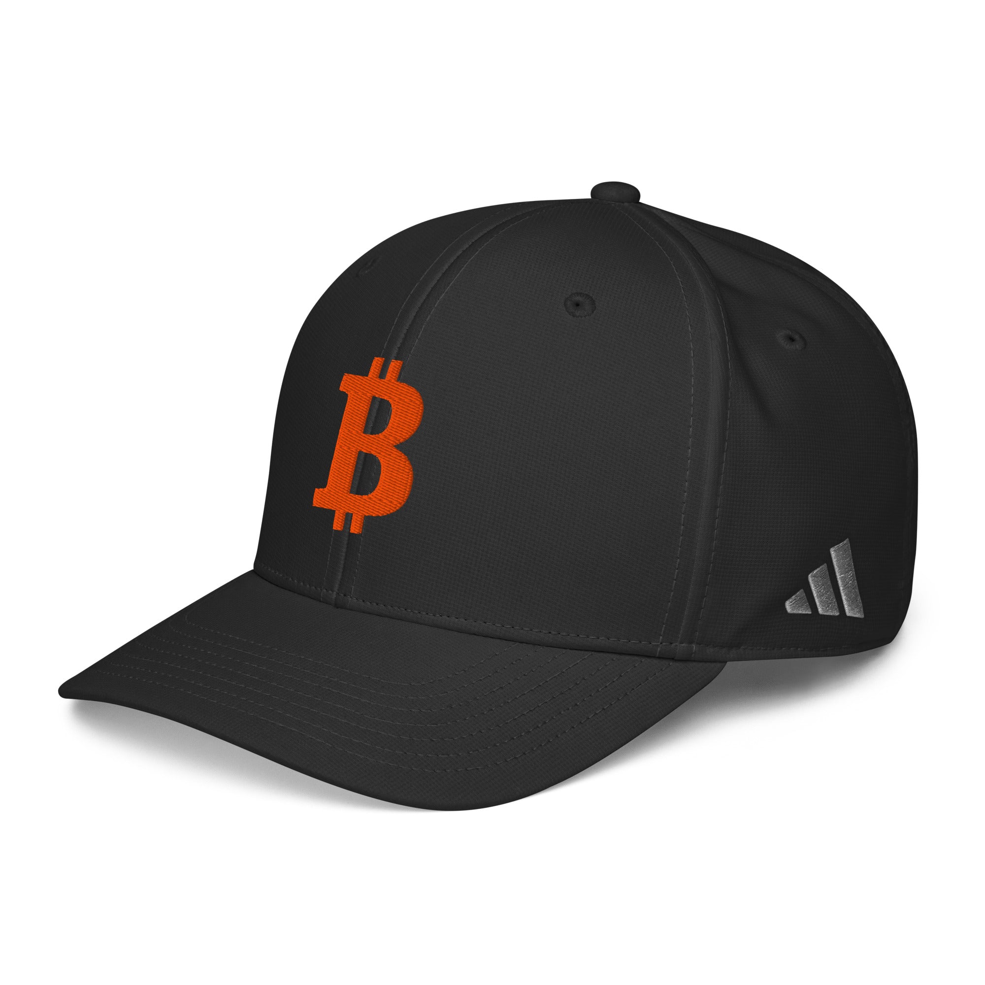 THE B / Orange B Adidas Hat  The Orange Habit | Bitcoin Clothing & Apparel.