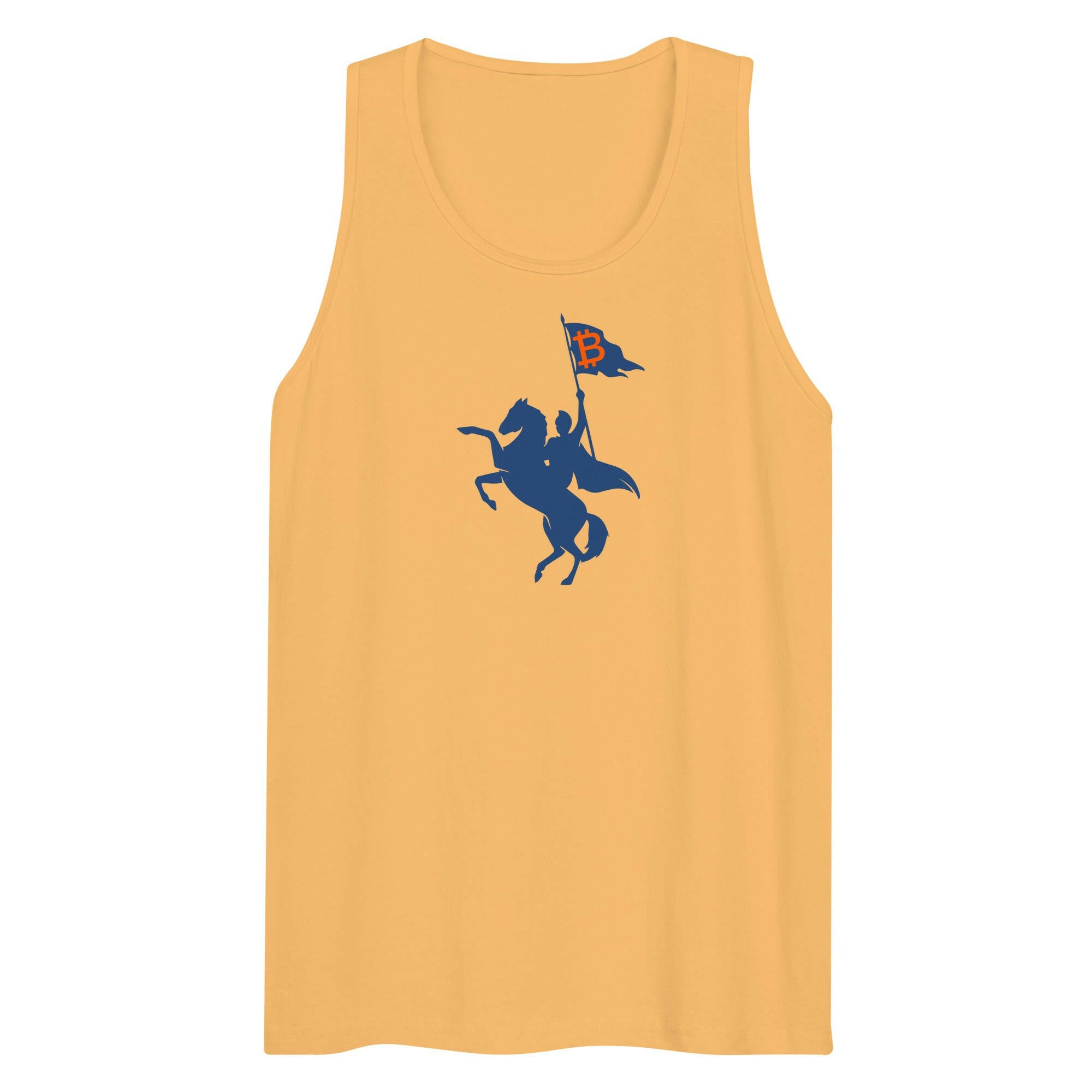 SOFT REVOLUTION / Men's Bitcoin Tank Top - SVRN_T - The Orange Habit