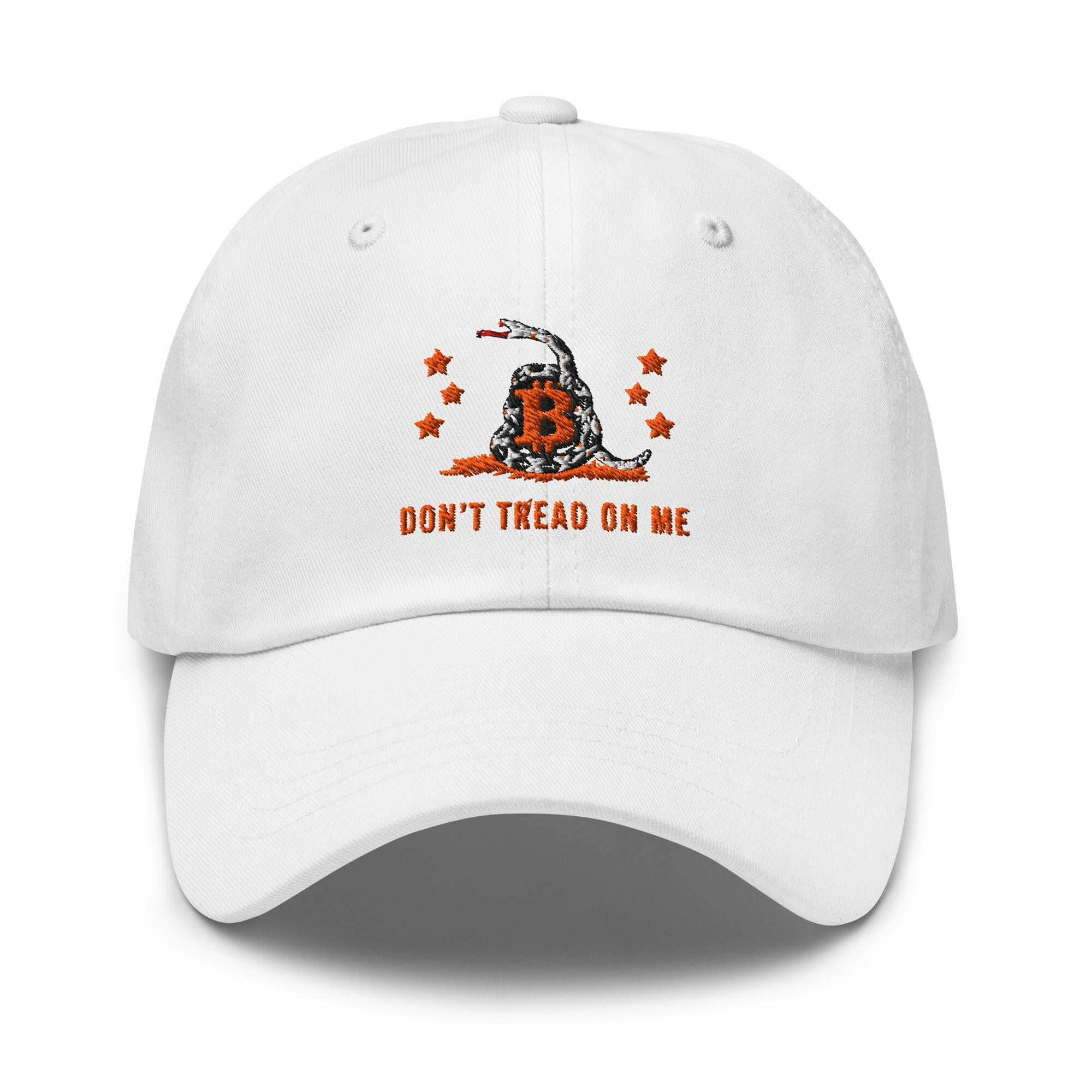 Don't Tread / Bitcoin Dad hat - SVRN_T Hats - The Orange Habit