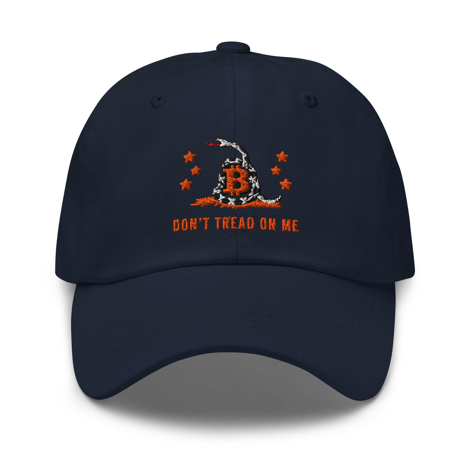 Don't Tread / Bitcoin Dad hat - SVRN_T Hats - The Orange Habit