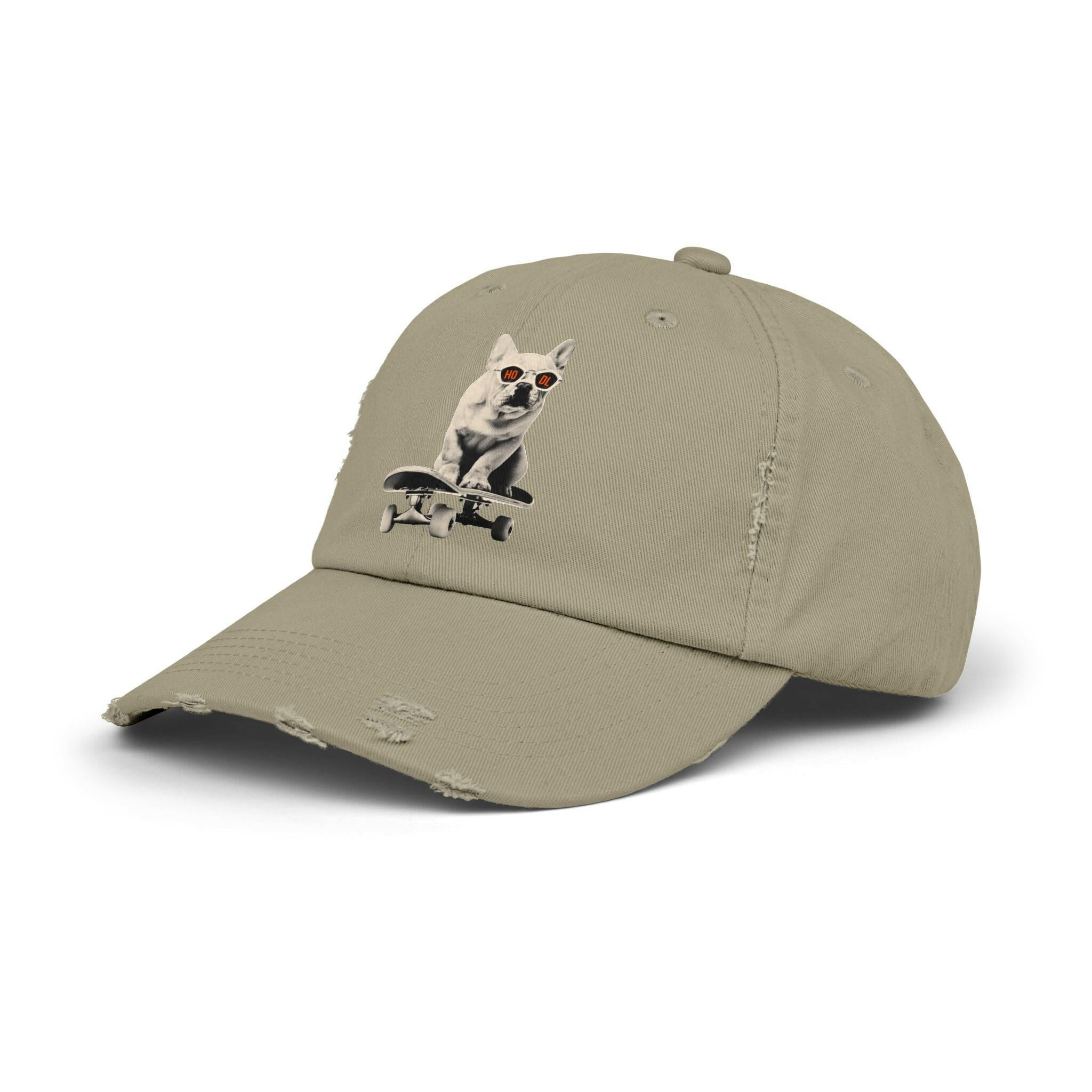 HODL Dog - Frenchie / Bitcoin Dad Hat - SVRN_T Hats - The Orange Habit