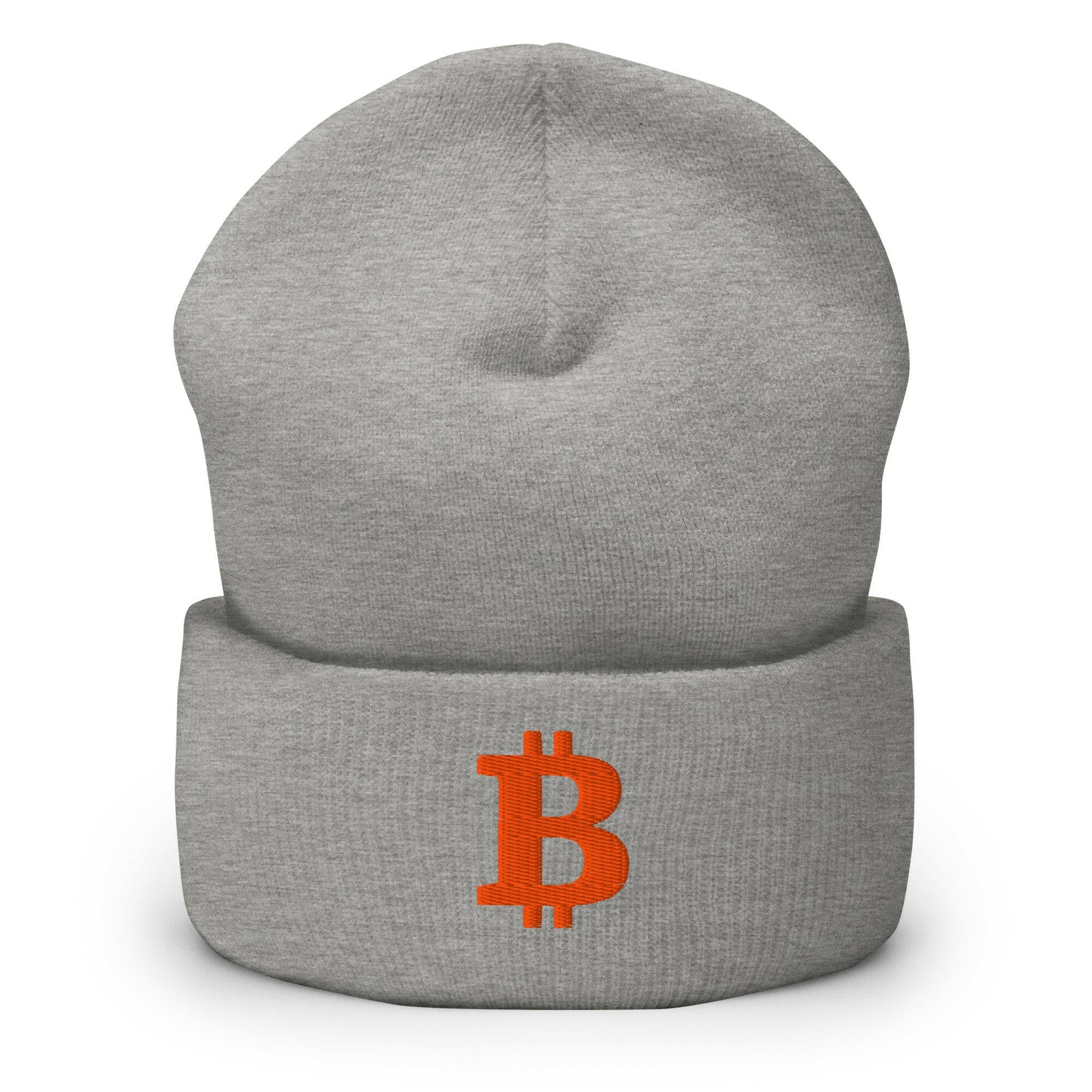 THE B / Bitcoin Beanie - SVRN_T Hats - The Orange Habit