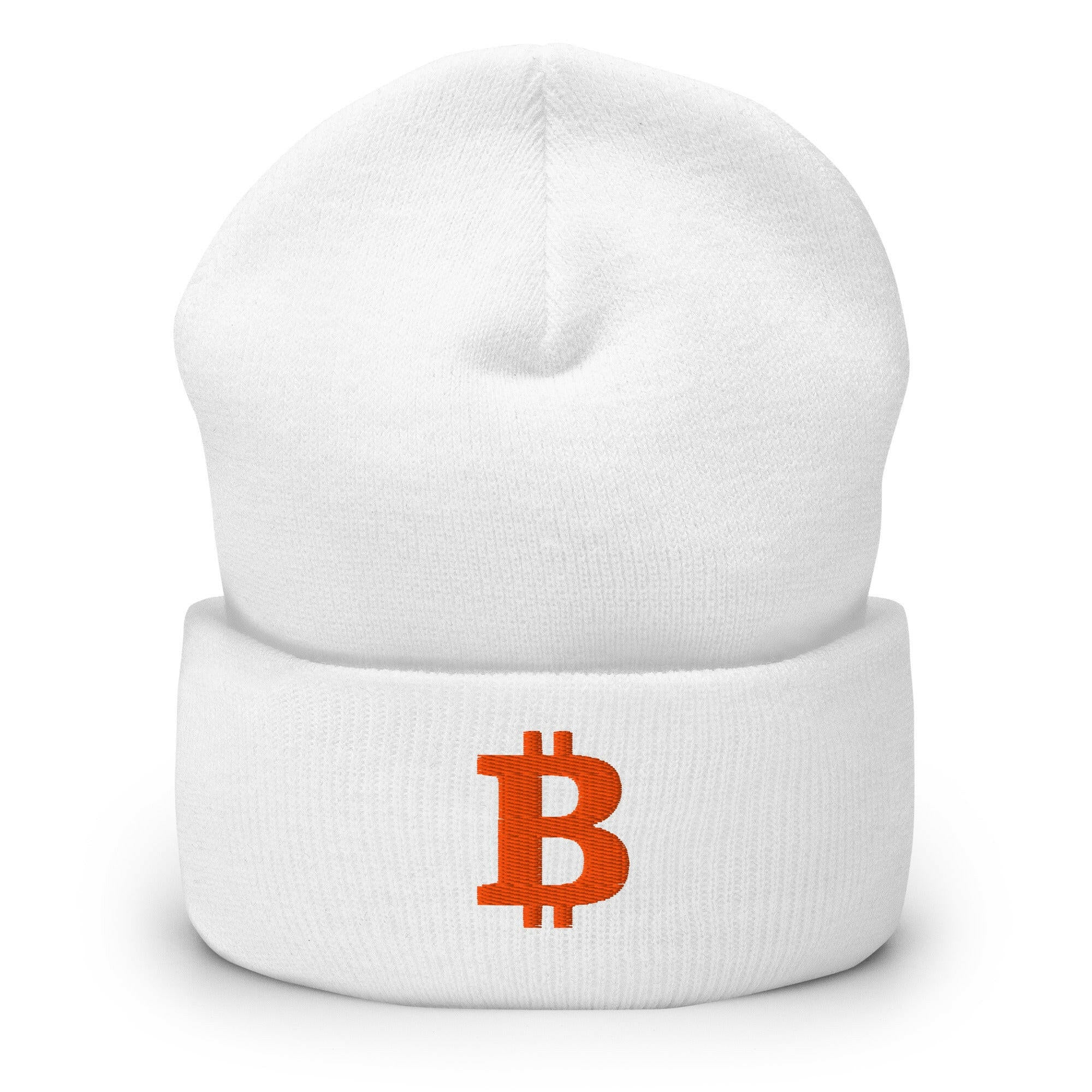 THE B / Bitcoin Beanie - SVRN_T Hats - The Orange Habit