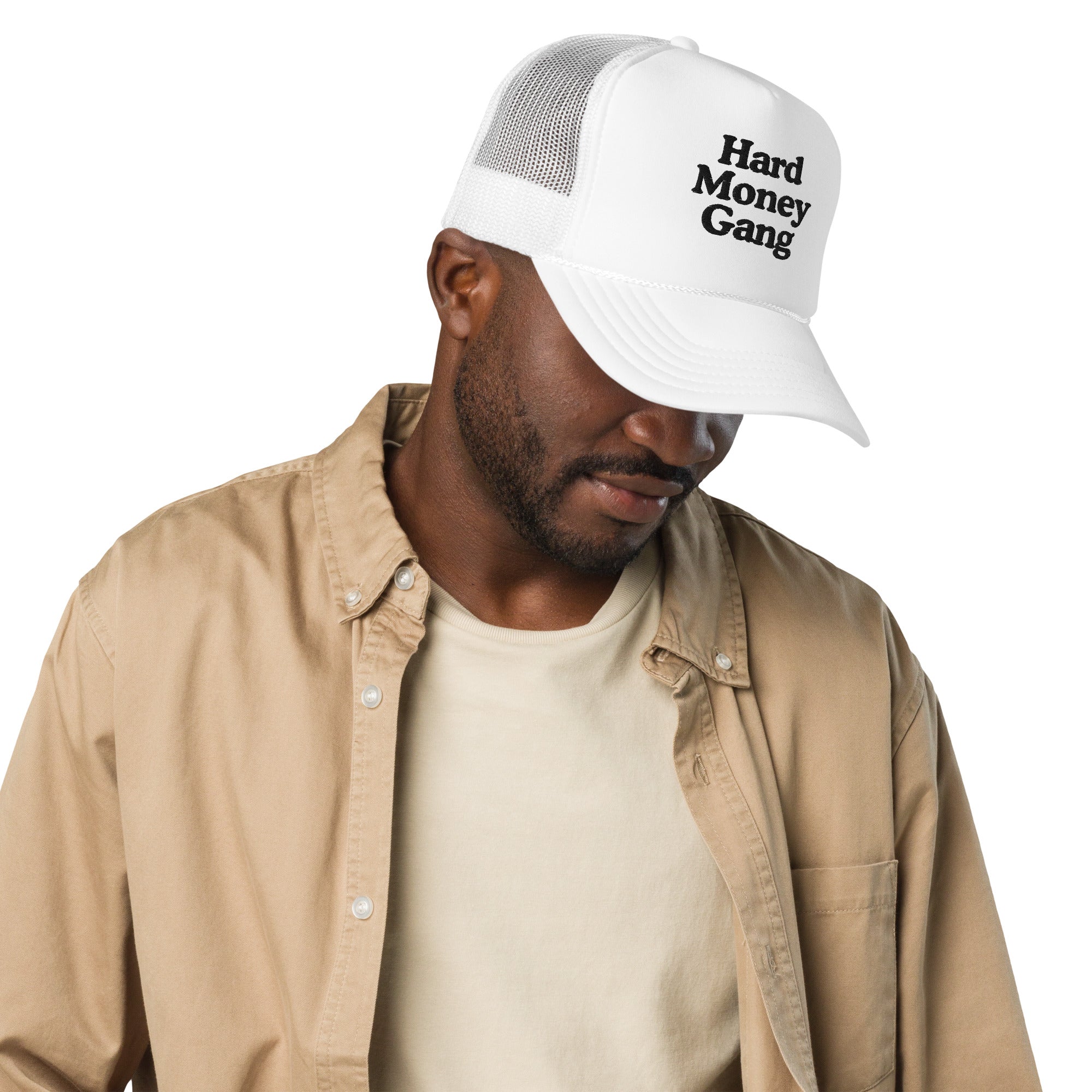 Hard Money Gang / Bitcoin Foam Trucker Hat - SVRN_T Hats - The Orange Habit