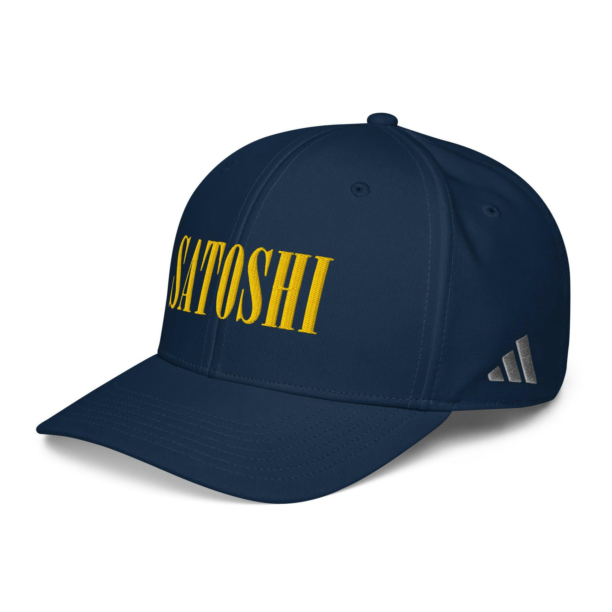Satoshi Smiles / Adidas Bitcoin Hat - SVRN_T Hats - The Orange Habit