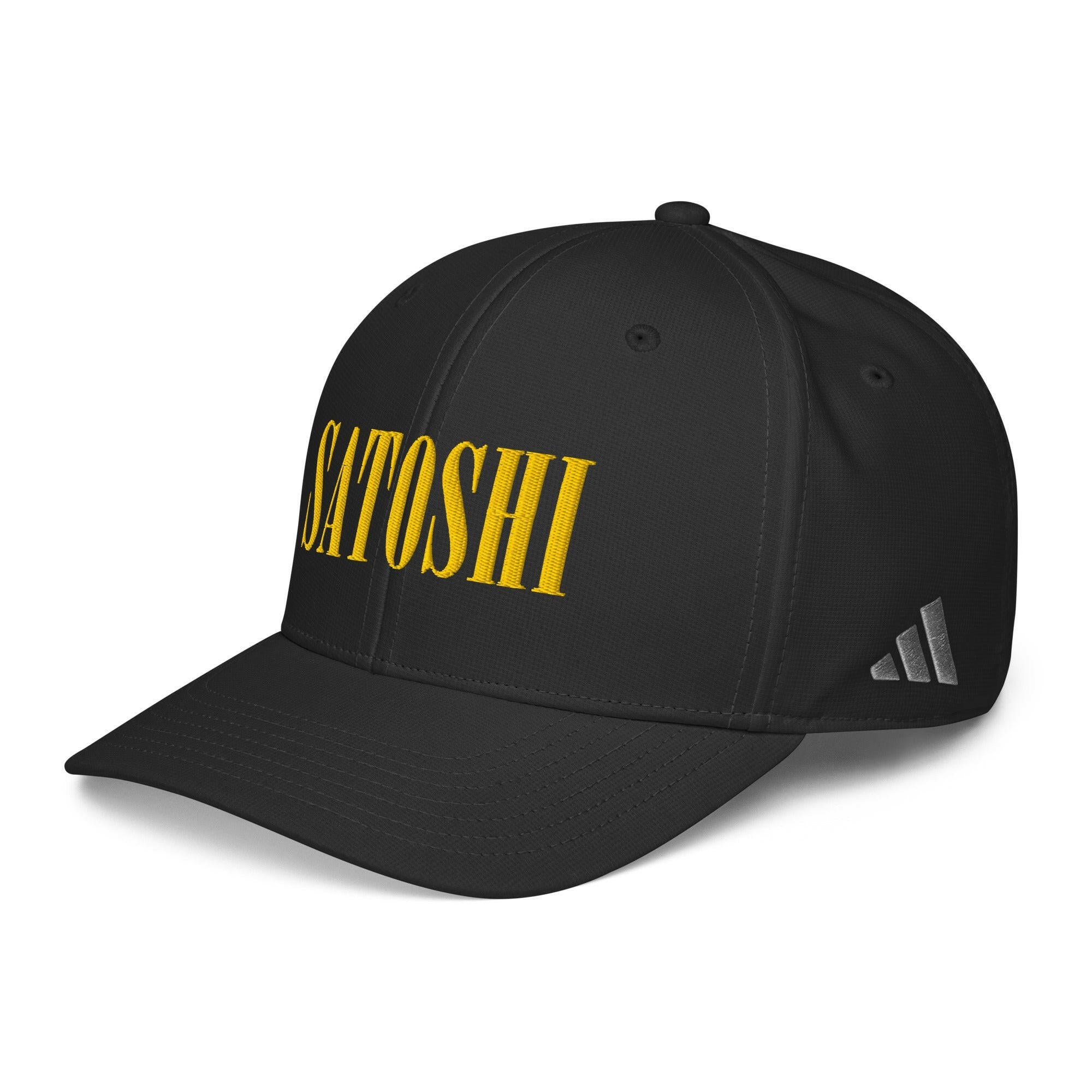 Satoshi Smiles / Adidas Bitcoin Hat - SVRN_T Hats - The Orange Habit