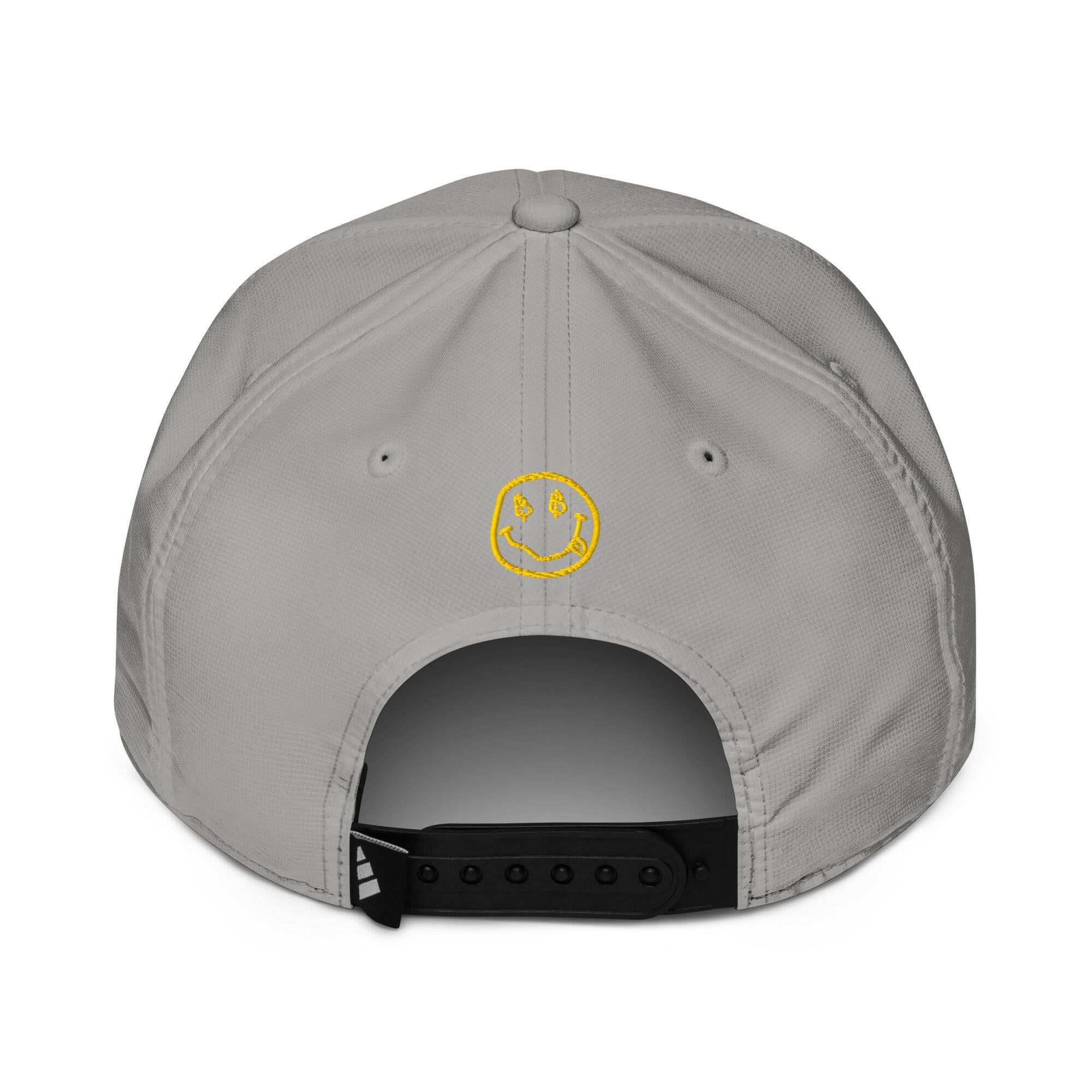 Satoshi Smiles / Adidas Bitcoin Hat - SVRN_T Hats - The Orange Habit