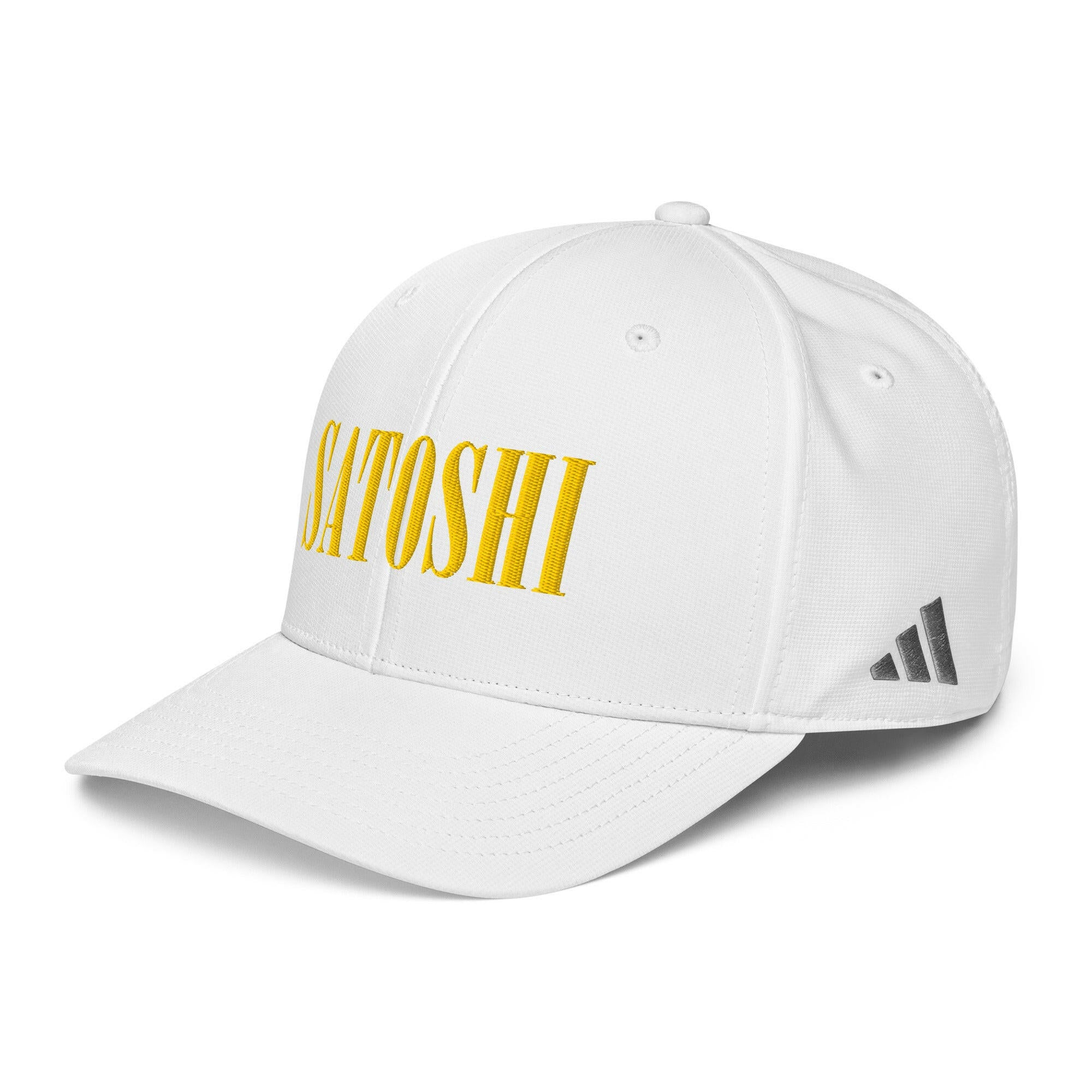 Satoshi Smiles / Adidas Bitcoin Hat - SVRN_T Hats - The Orange Habit