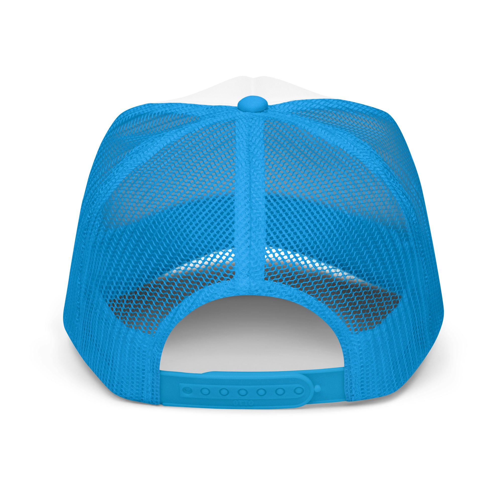 Bitcoin Empowers / Foam Trucker Hat - SVRN_T Hats - The Orange Habit