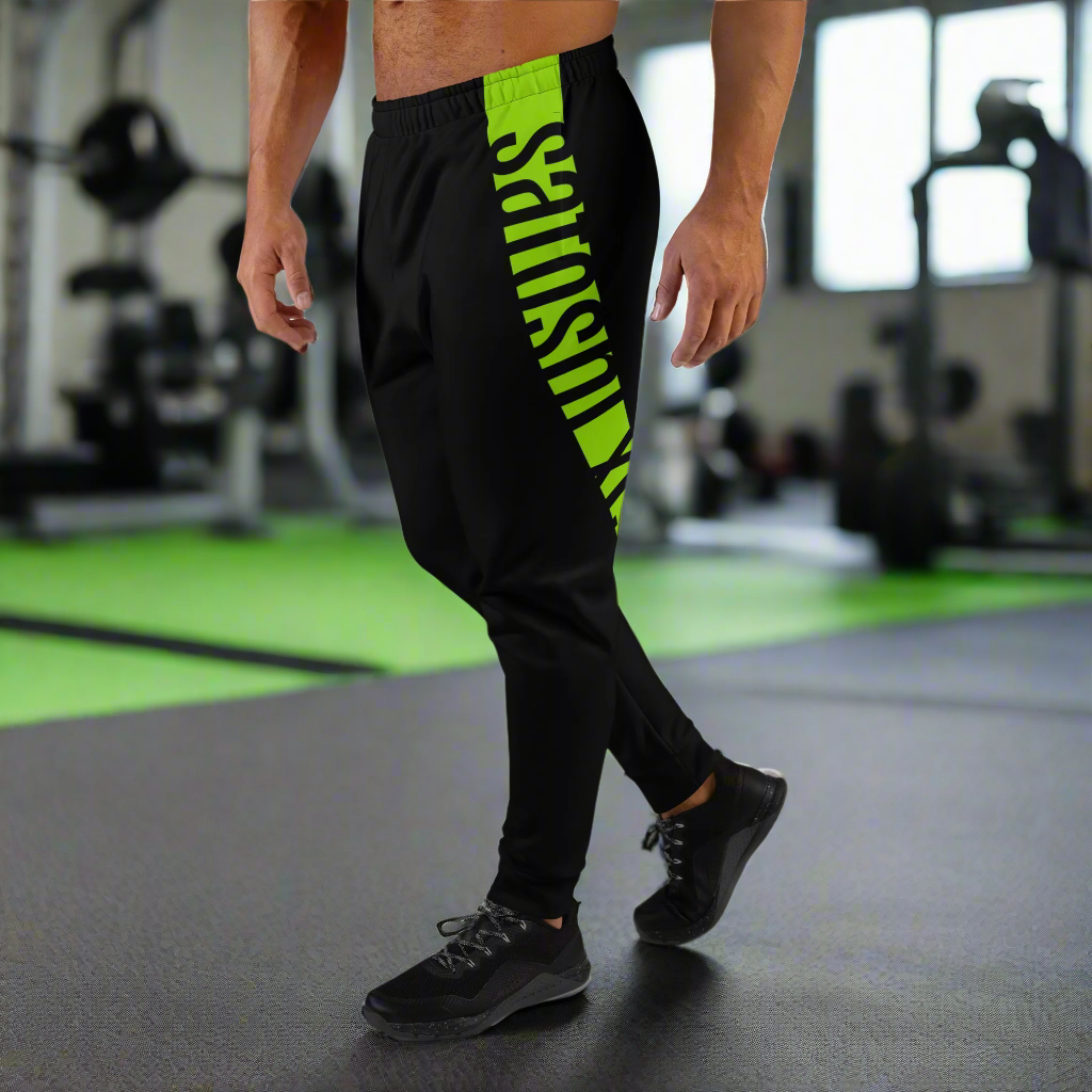 SATOSHI XCX / Men's Bitcoin Joggers  The Orange Habit | Bitcoin Clothing & Apparel.