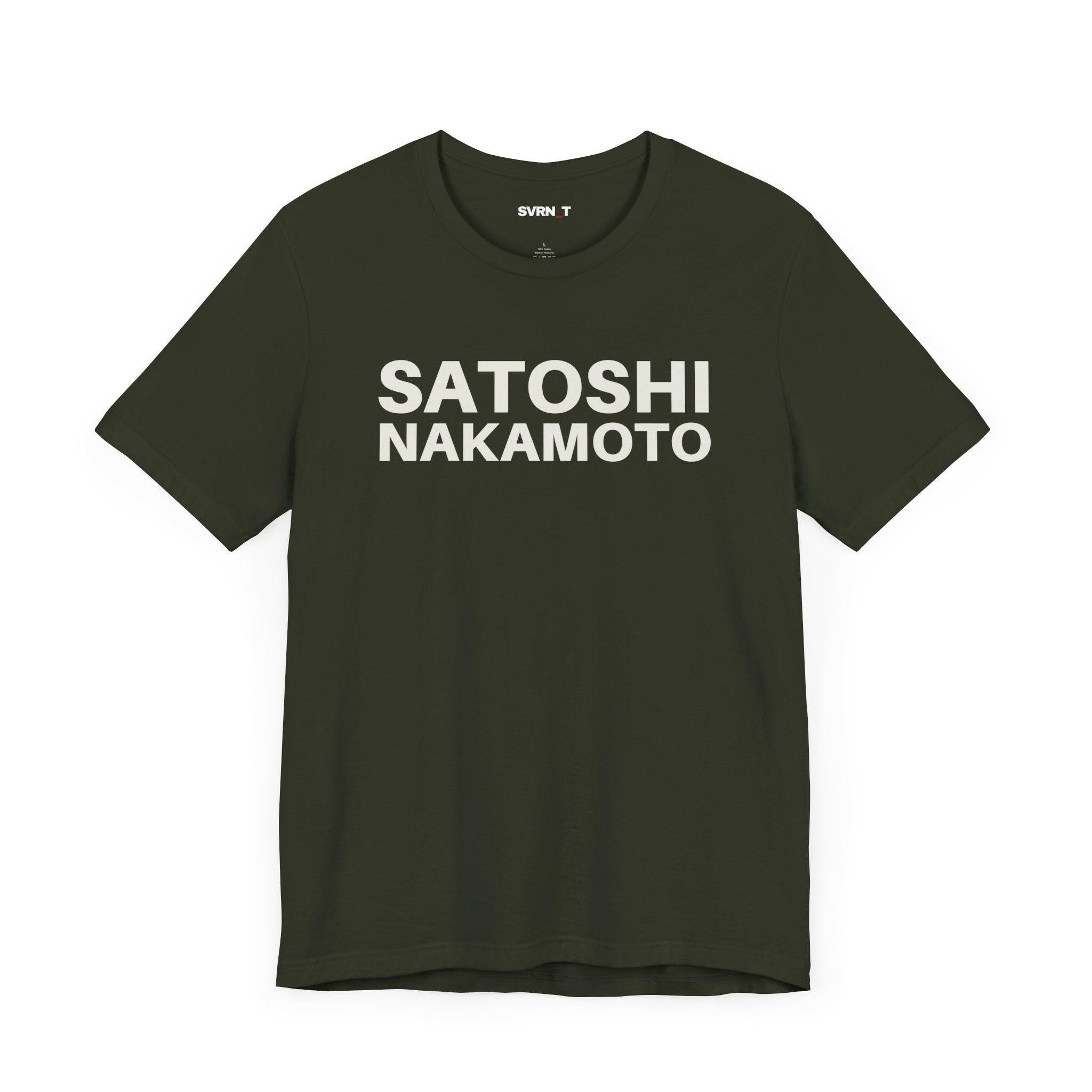 Nakamoto / Bitcoin T-Shirt - SVRN_T - The Orange Habit