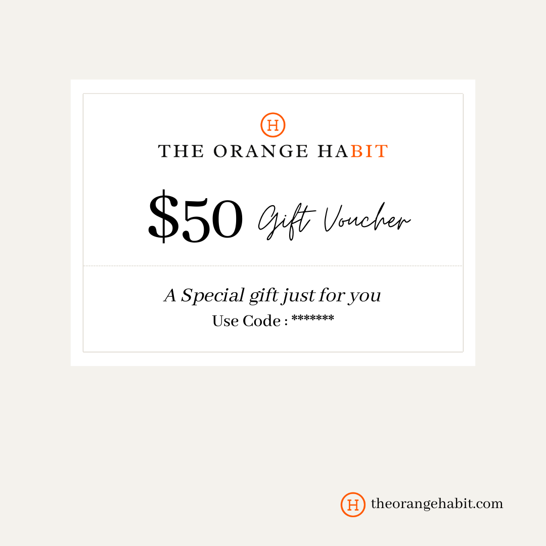 The Orange Habit Gift Card  The Orange Habit | Bitcoin Clothing & Apparel.