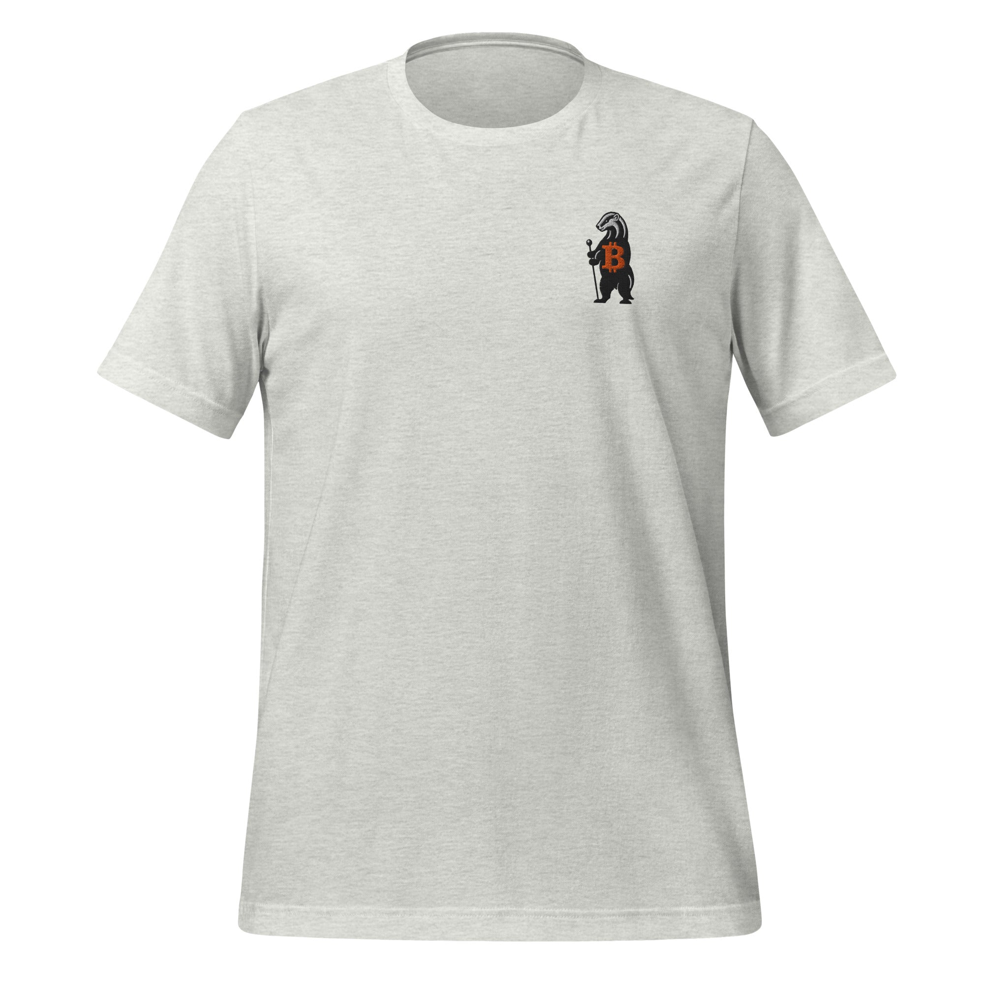 Honey Badger / Orange B T-Shirt  The Orange Habit | Bitcoin Clothing & Apparel.