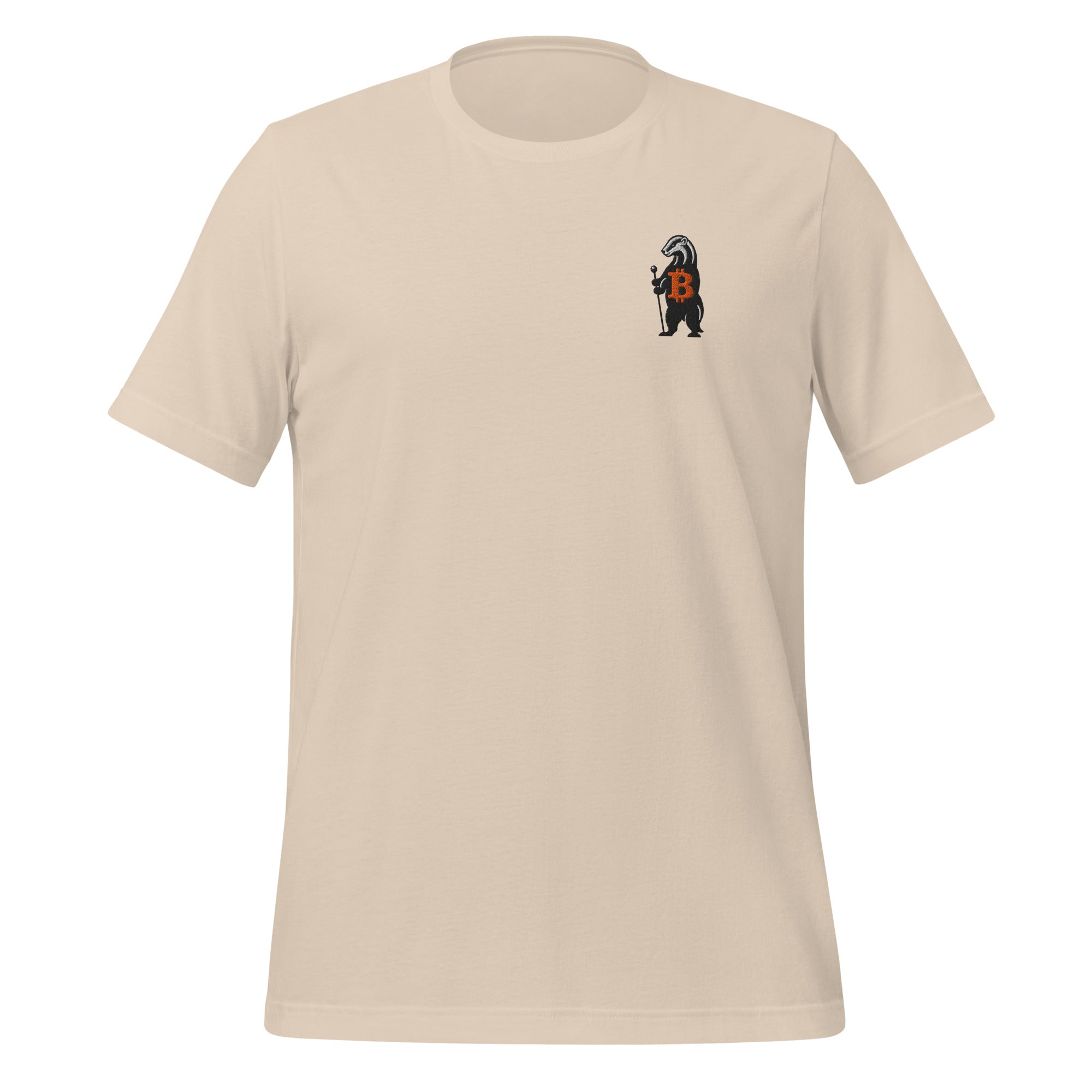 Honey Badger / Orange B T-Shirt  The Orange Habit | Bitcoin Clothing & Apparel.