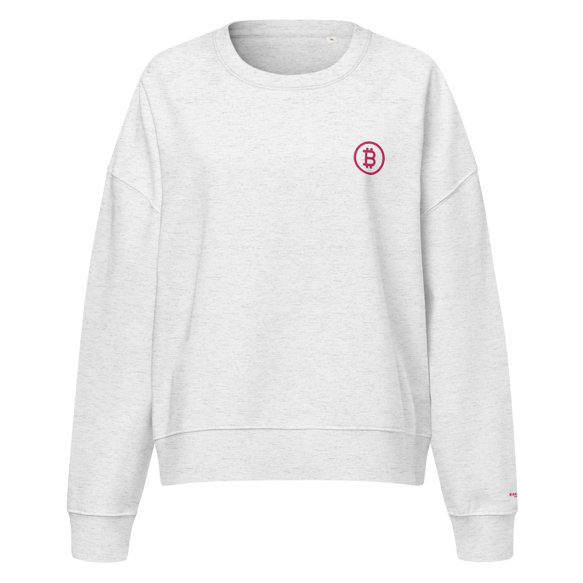 Branded / Women's Organic Sweatshirt  The Orange Habit | Bitcoin Clothing & Apparel.