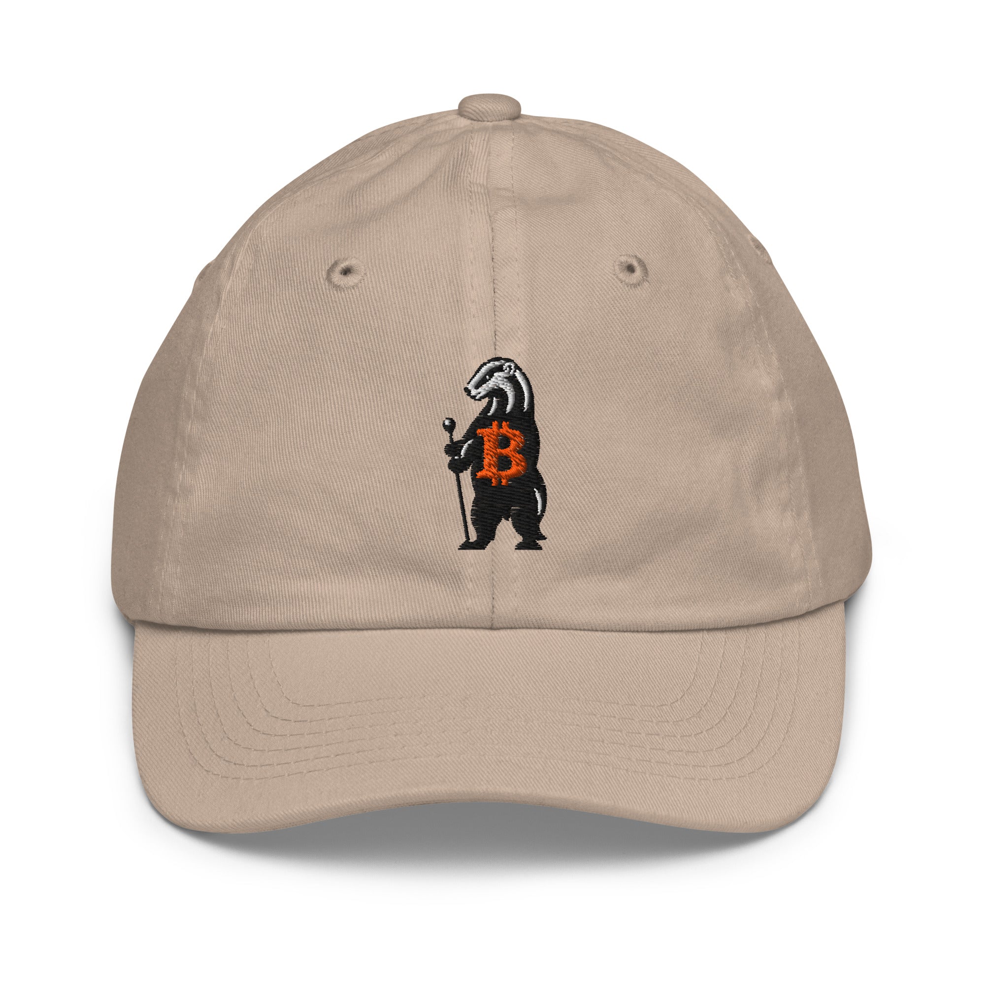 Honey Badger / Kid's Bitcoin Hat  The Orange Habit | Bitcoin Clothing & Apparel.