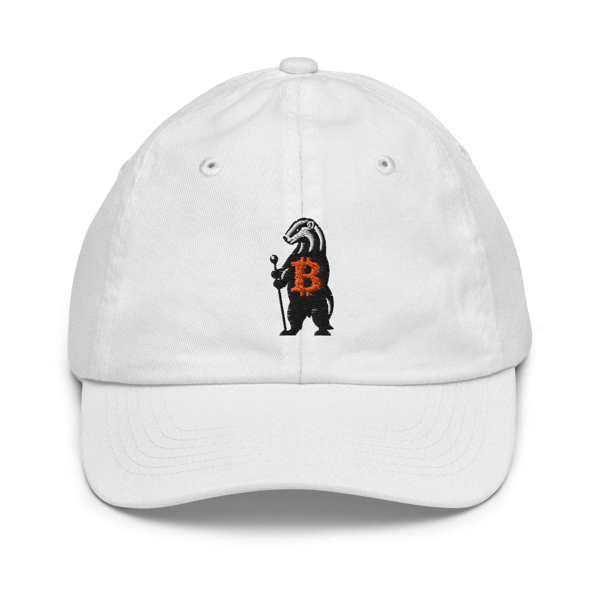 Honey Badger / Kid's Bitcoin Hat  The Orange Habit | Bitcoin Clothing & Apparel.
